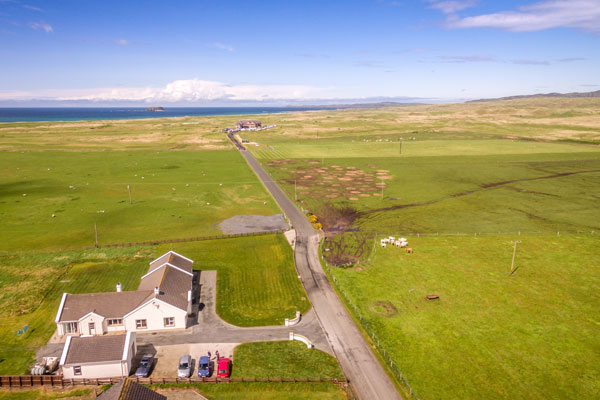 A very short stroll from our b&b to Ballyliffin Golf Course...